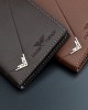 New Men's Wallet - Men's Long Money Clip, Vertical Thin Youth Soft Leather Pouch, Multi-Card Position Large Capacity Fashion Suit Bag