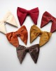 Velvet Bow Ties for Women: Plush Velvet Fashionable Large Horn Bow Ties for Women (Wholesale)