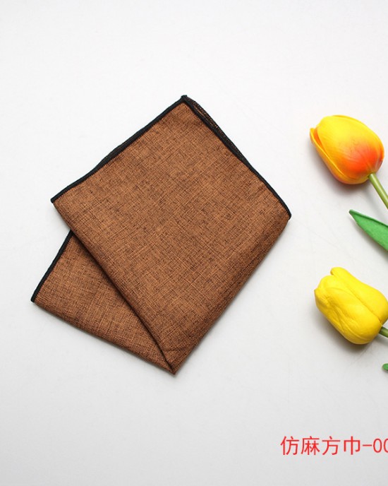 Shengzhou Factory Direct: Fashionable Gentlemen's Formal Suit Pocket Squares (Wholesale)