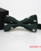 Factory direct supply, ready-to-stock men's formal bow ties, cartoon animal logo casual men's bow ties.