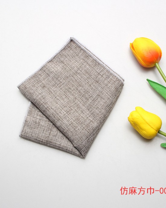 Shengzhou Factory Direct: Fashionable Gentlemen's Formal Suit Pocket Squares (Wholesale)