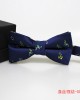 Factory direct supply, ready-to-stock men's formal bow ties, cartoon animal logo casual men's bow ties.