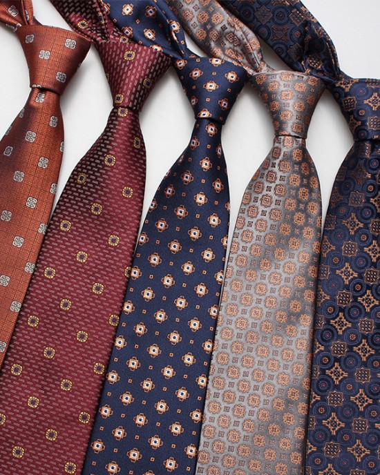 8cm business formal ties, men's polyester jacquard business retro ties, available from manufacturers and wholesale in multiple colors.