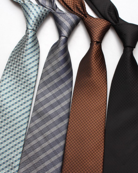 8cm business formal ties, men's polyester jacquard business retro ties, available from manufacturers and wholesale in multiple colors.