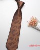 Men's Polyester Jacquard Business Ties: Solid Color Floral Casual High-End Ties (Factory Direct)