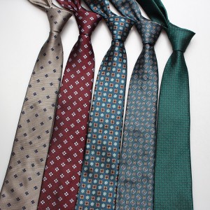 Factory direct supply of men's ties, formal, professional, business, and wedding ties, jacquard polyester ties.