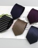Men's jacquard polyester business tie manufacturers, ready-to-stock wholesale, classic trendy floral striped ties.