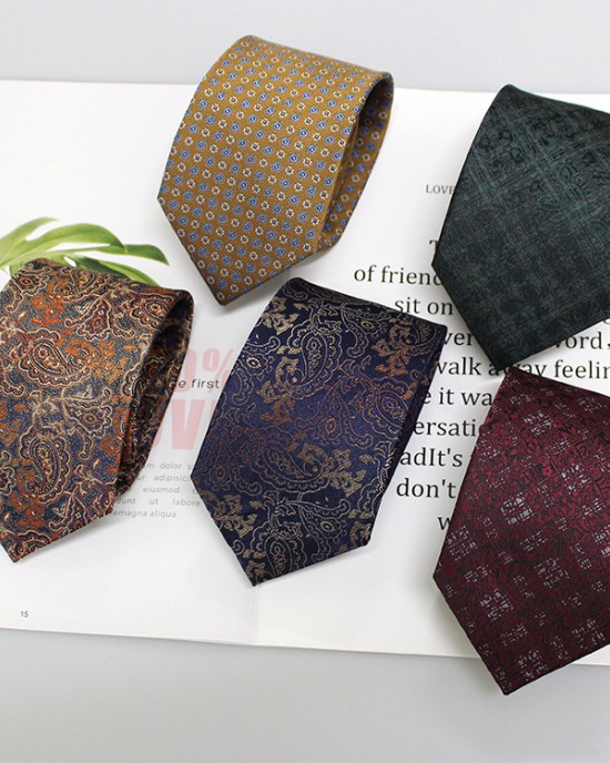 2023 new professional formal tie manufacturer in stock Polyester business shirts and men's ties.