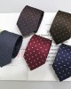 2023 new professional formal tie manufacturer in stock Polyester business shirts and men's ties.