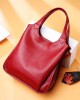 Top-grain cowhide women's handbags, new summer European and American fashion tote bags, genuine leather women's bags, single-shoulder crossbody bags