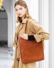 New summer new cowhide women's bags, fashionable, simple tote bags, large-capacity, fashionable handbags and shopping bags