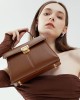 2025 new horseshoe buckle commuter genuine leather Kelly bag, a high-quality shoulder and crossbody handbag