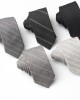 5.5cm men's business formal striped wool jacquard tie, groomsmen suit tie wholesale