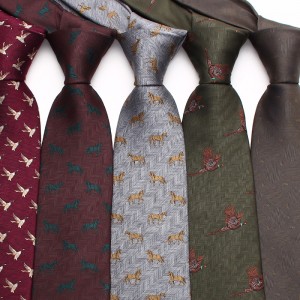 Leier, in stock, burgundy striped tie, men's groomsmen wedding tie, yarn-dyed polyester business tie