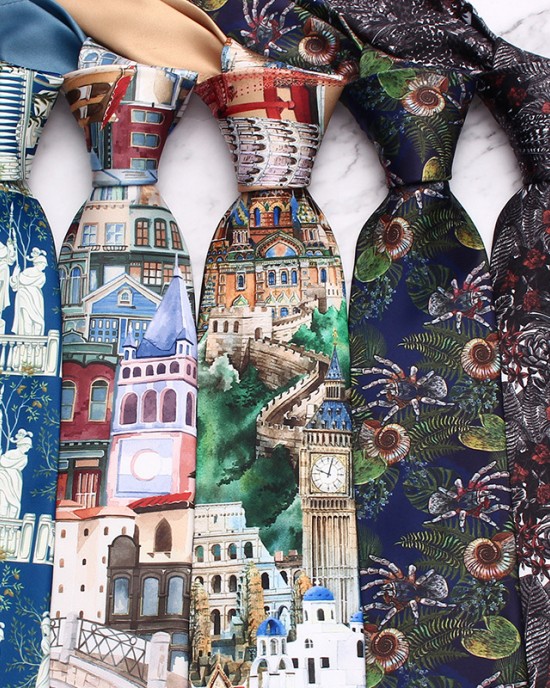 Leier men's personalized tie. 8cm Korean-style European and American floral tie, wedding groom tie manufacturer.