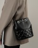 2025 New Spring/Summer French-Style Genuine Leather Women's Crossbody Wedding Bag, Niche Fashion Underarm Bag