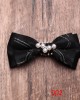 In-Stock Black Bow Ties for Men, Groomsmen, Wedding Suits, Wedding Photography, Personalized Fashion Pearl Accessories, Bow Ties