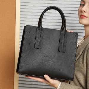 2025 new genuine leather large-capacity handbag Simple cowhide tote bag, crossbody shoulder bag, casual women's backpack