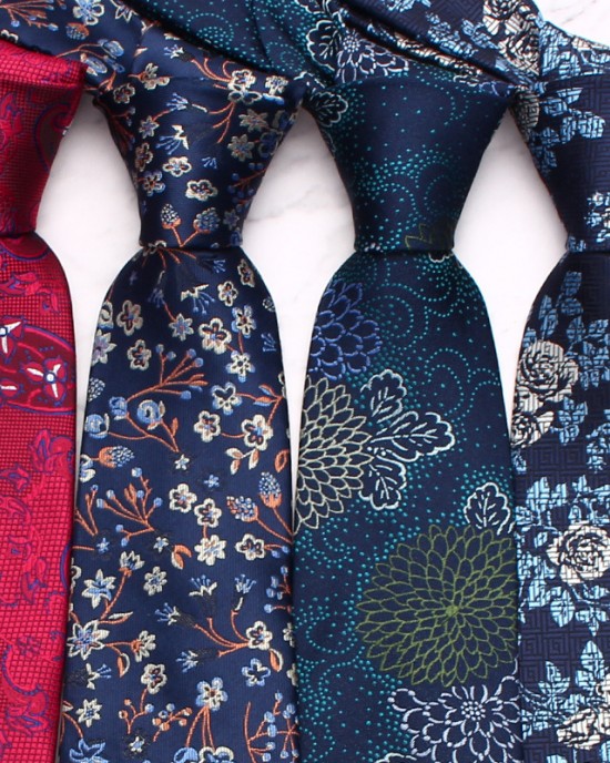 Lei'er new blue business tie, 7cm polyester jacquard casual suit tie Personalized tie manufacturers in stock