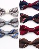 Lei'er double-layered men's bow tie, striped British business bow tie, Korean-style groomsmen wedding shirt bow tie, in stock