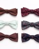 Lei'er men's floral casual bow ties, fashionable new paisley flower bow ties, personalized bow tie manufacturers for men and women
