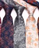 Lei'er new floral ties, men's business fashion, hand-tied polyester tie manufacturers, ready-to-stock wholesale, multiple colors available.