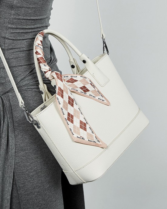 Genuine leather women's bag, 2025 new women's handbag, stylish mother's bag, large-capacity vegetable basket crossbody bag