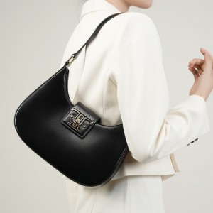 Top-Grain Leather Bucket Bag, 2025 New Spring/Summer Retro Hand-Raised High-Quality Genuine Leather Women's Shoulder Crossbody Bag