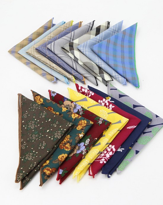 British patterned pocket squares, men's suit pocket squares and handkerchiefs, Korean-style dress chest squares and handkerchiefs, wholesale.