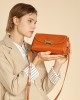 Luxury Small Women's Bag 2025 New Versatile Small Square Bag Retro Cowhide Commuter Single Shoulder Crossbody Bag