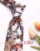 Men's printed ties, European and American floral ties, 8cm Korean-style paisley wedding groom ties, manufacturer and wholesale
