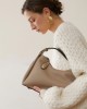 Premium genuine leather women's bag, new 2025 new crossbody shoulder bag, fashionable and stylish underarm bag.