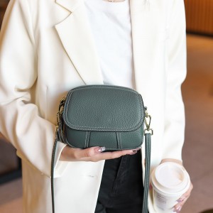 Genius Leather Mini Bag, 2025 New Fashion, Versatile Handbag, Women's Single Shoulder Crossbody Small Bag