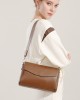 Women's bags, 2025 new spring and summer versatile, high-end, large-capacity genuine leather women's crossbody bag, single-shoulder pillow bag