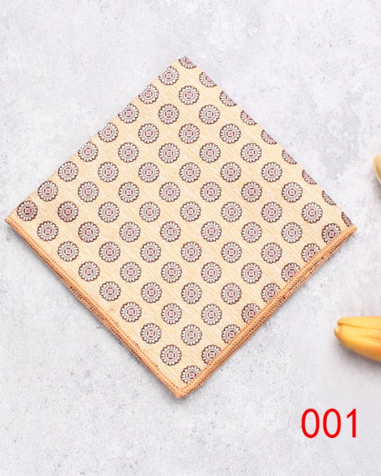 Men's Formal Business Wedding Suit Pocket Square Patterned Chest Handkerchiefs, Party Square Handkerchiefs, Suit Accessories