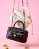 Summer stylish diamond-patterned chain shoulder bag, 2025 new style, fashionable, trendy, textured crossbody bag