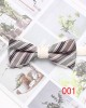Lei'er double-layered men's bow tie, striped British business bow tie, Korean-style groomsmen wedding shirt bow tie, in stock