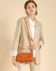Luxury Small Women's Bag 2025 New Versatile Small Square Bag Retro Cowhide Commuter Single Shoulder Crossbody Bag