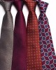 New men's 8cm business polyester ties, men's fashionable vintage shirt and suit accessories, wholesale