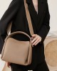 2025 new top-grain cowhide versatile soft cigarette case bag, a niche high-end women's shoulder and crossbody handbag.