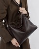 Autumn 2025 new style genuine leather women's bag, high-end niche single-shoulder underarm bag, retro and fashionable crossbody bag