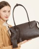 Retro, trendy, niche, single-shoulder, underarm, genuine leather bags for women, 2025 new vegetable-tanned cowhide handbag pillow bag.