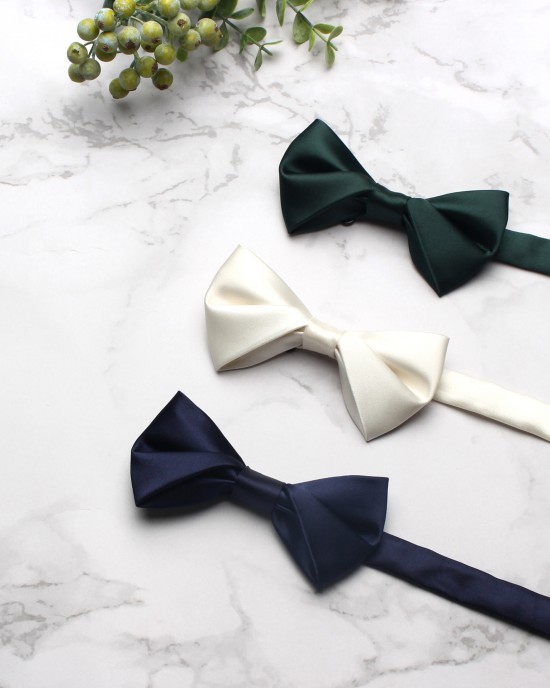In stock, casual solid color men's bow tie, boxer multi-color wedding groomsmen bow tie manufacturer wholesale