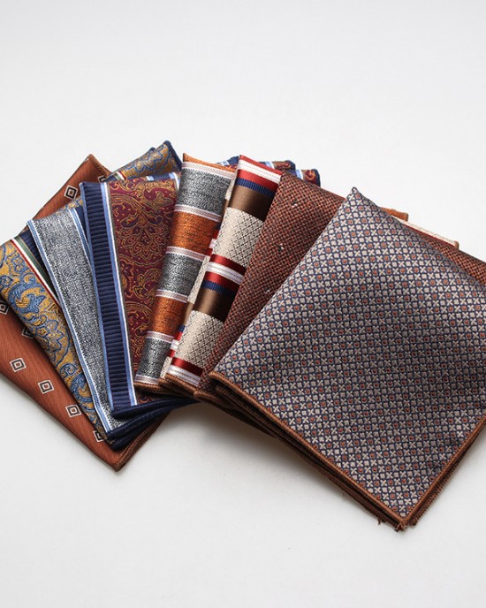 Polyester suit pocket square, suit and dress accessory, chest handkerchief, small handkerchief for wedding host banquet business. Wholesale