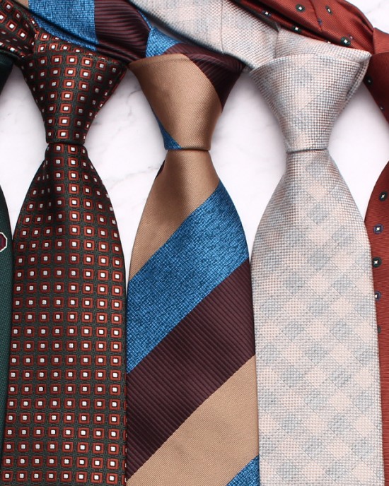 Leier 8cm business striped ties, men's polyester ties, jacquard business vintage ties, and manufacturers supply them.