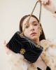 Strict Top-Grain Cowhide Small Scented Bag Niche Luxury Genuine Leather Women's Bag 2025 New Heart Diamond Chain Bag