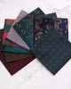 Whole-Stock Men's Formal Business Suit Pocket Squares, Striped Floral Chest Handkerchiefs, Small Party Handkerchiefs