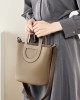 2025 new togo top-grain cowhide pig nose basket bucket bag, handbag, shoulder bag, crossbody bag