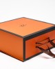 Factory direct sale handbag box, gift box, orange gift box.