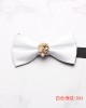 2025 new Korean-style men's polyester diamond-studded bow ties, banquet and performance bow ties, suit and shirt accessories.